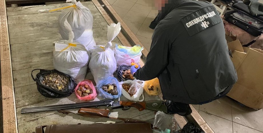 янтарь, сбыт, копатели, житомирская область, сбу