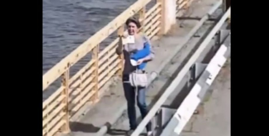 новости херсона, олешки, херсон сегодня, правый берег, силы обороны,женщина, украинский паспорт