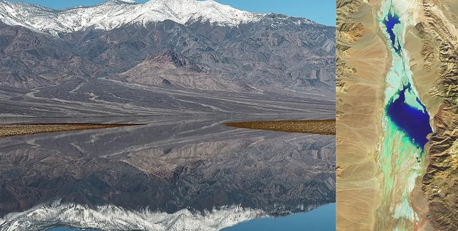 долина смерти, долина смерти озеро