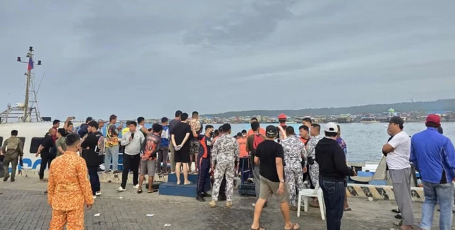 Филиппины паром затопление авария