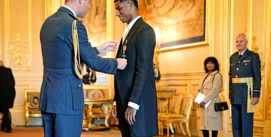 Маркус Рашфорд Манчестер Юнайтед орден