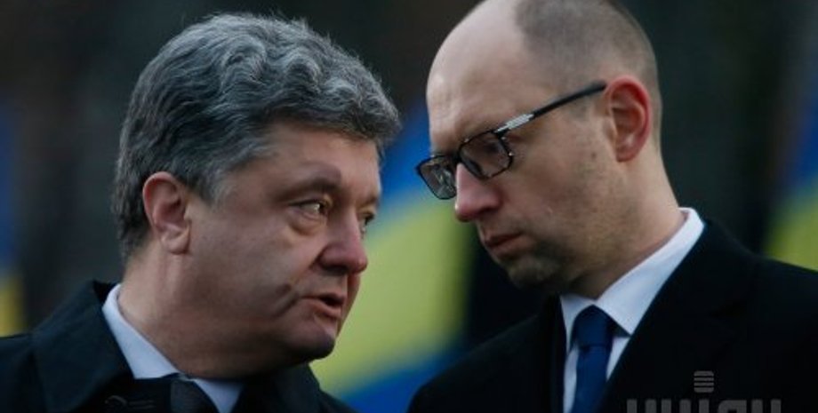Петр Порошенко и Арсений Яценюк / Фото: УНИАН
