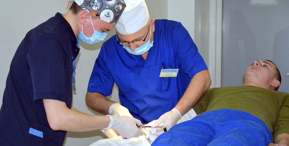 Врачи обнаружили в теле бойца ВСУ хвостовик мины (иллюстративное изображение)