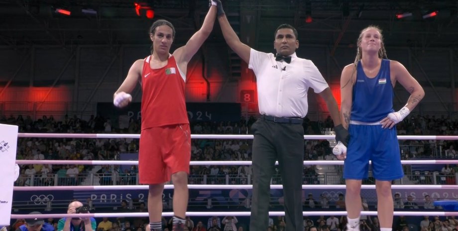 Іман Хеліф, боксери, Лука Анна Хаморі, ринг, Олімпіада, перемога