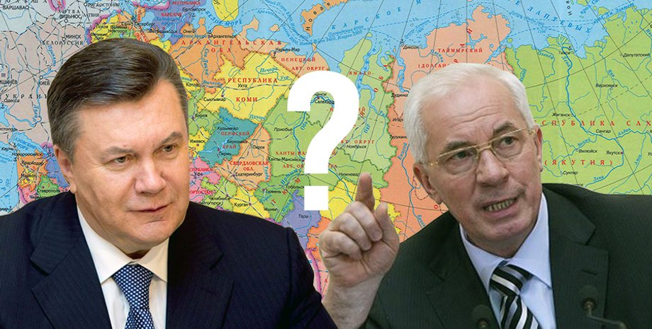 Виктор Янукович и Николай Азаров / Фото: transparency.org.ru