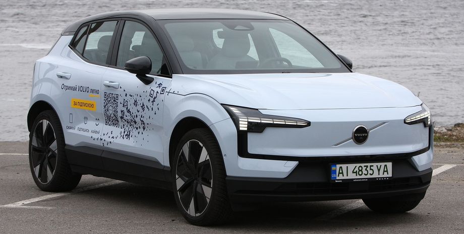 Volvo EX30 2024, Volvo EX30, новий Volvo EX30, електромобіль Volvo, кросовер Volvo, Volvo EX30 в Україні
