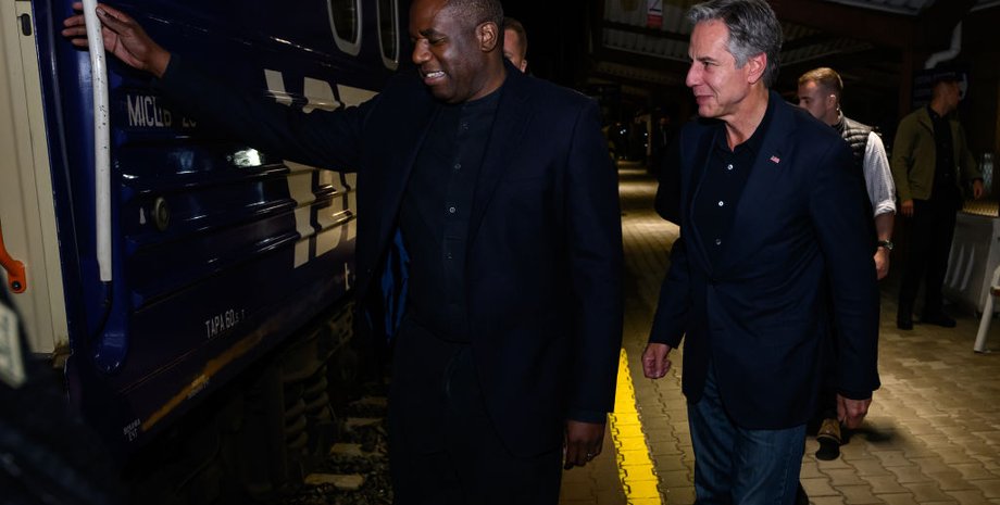 Дэвид Лэмми, Энтони Блинкен, визит блинкена в Киев