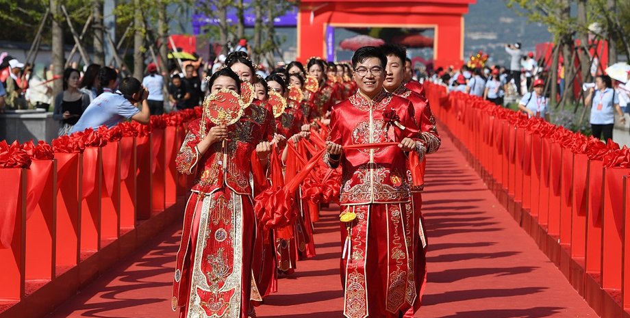 китай, свадьба, свадьба в китае