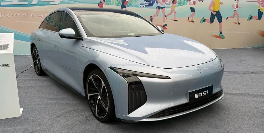 Dongfeng Forthing Xinghai S7, Dongfeng Forthing, электромобиль Dongfeng, китайский электромобиль