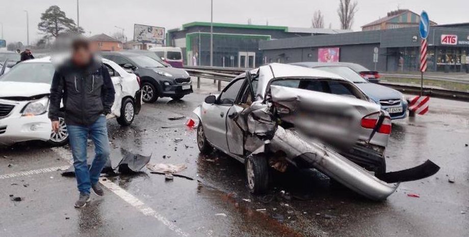 новости киева, новости киевщины, масштабная дтп на житомирской трассе, автобус
