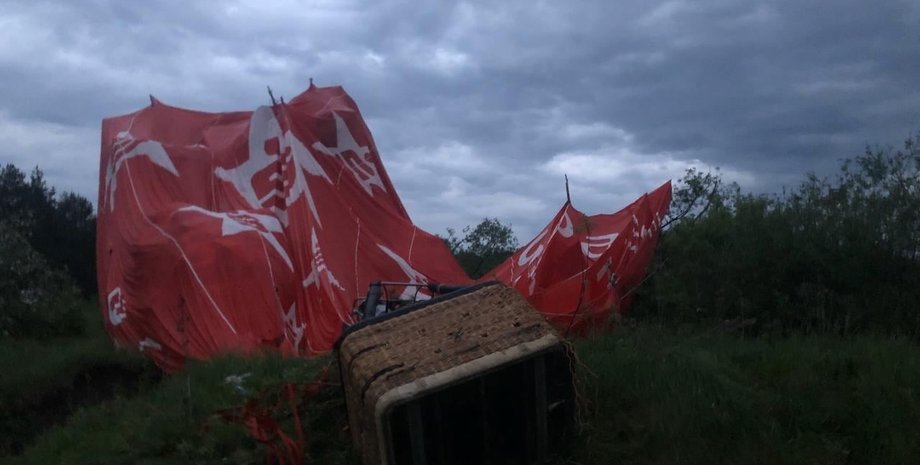 воздушный шар, падение, жертвы