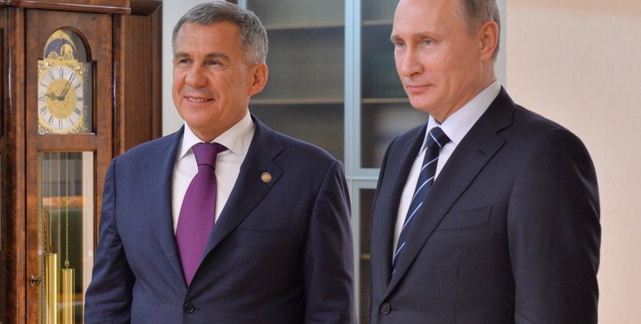 Путин и Минниханов, Татарстан лишился президента, руководитель Татарстана стал главой