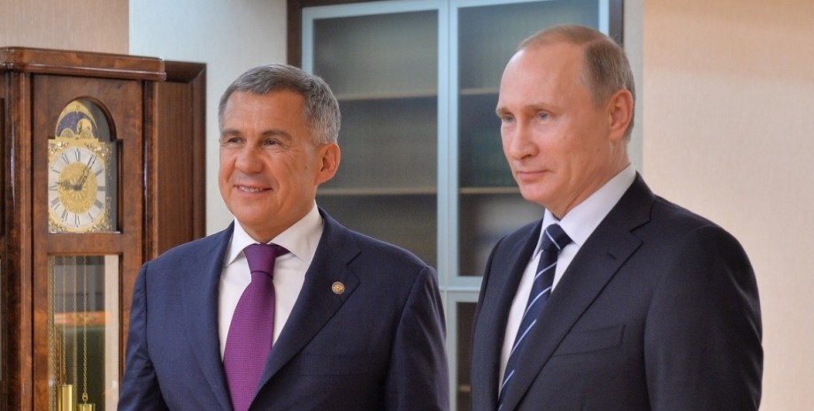 Путин и Минниханов, Татарстан лишился президента, руководитель Татарстана стал главой
