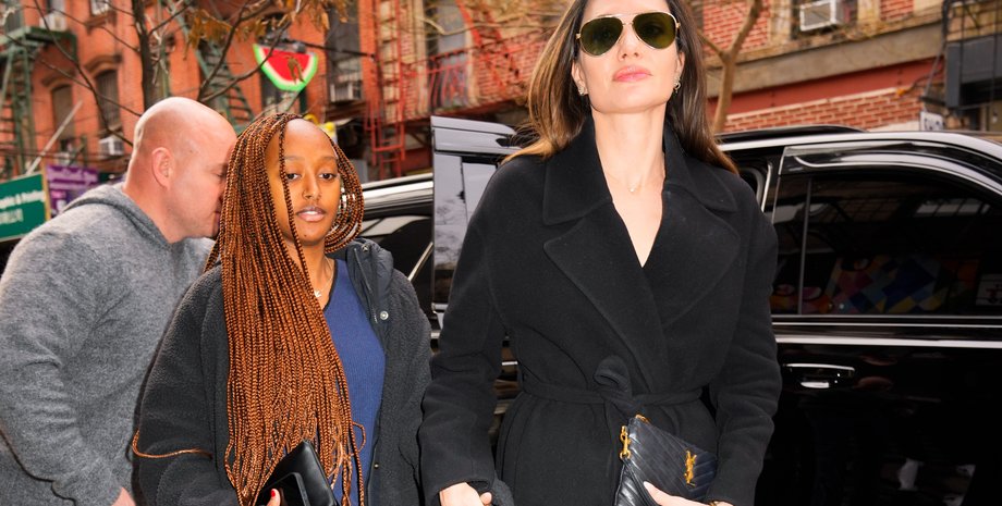 Анджелина Джоли, Анджелина Джоли стиль, париж, фильм мария, стильное пальто, модный образ, золотой глобус