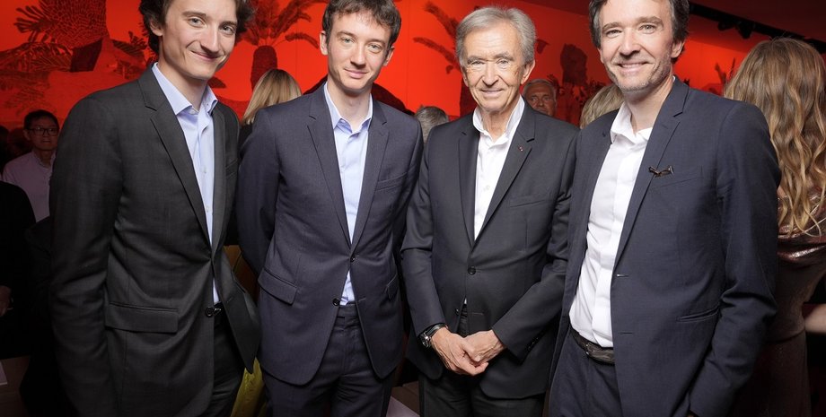 Жан Арно, Фредерик Арно, Бернар Арно, Антуан Арно