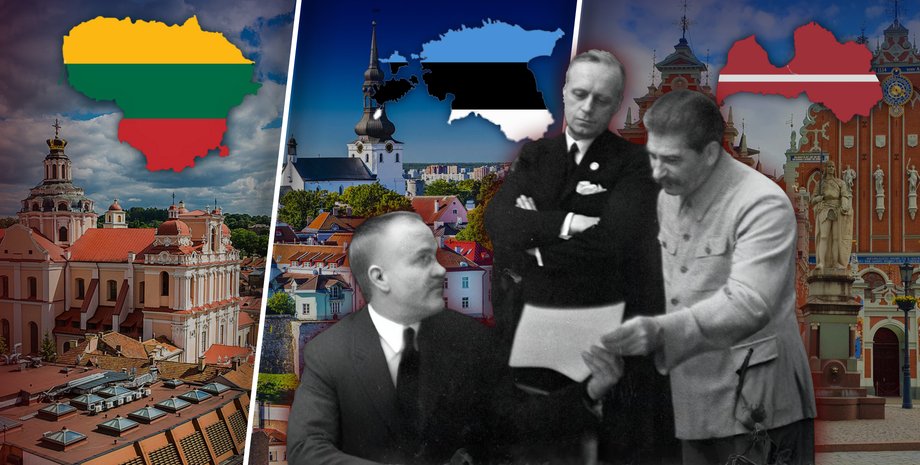 страны балтии, история стран балии, литва, латвия, эстония, аннексия стран балтии, вступление стран балтии в ССР, пакт молотова риббентропа