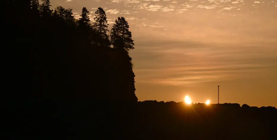 сонячне затемнення дерева