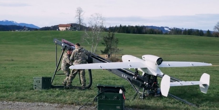 новейший немецкий БПЛА, немецкий беспилотник, инновационные характеристики Luna NG