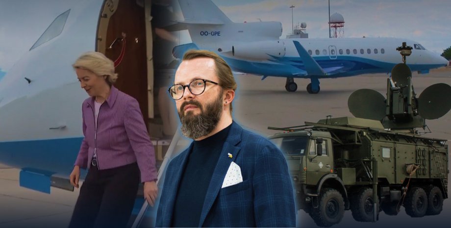 Храпчинський прокоментував інцидент із літаком Урсули фонд дер Ляєн