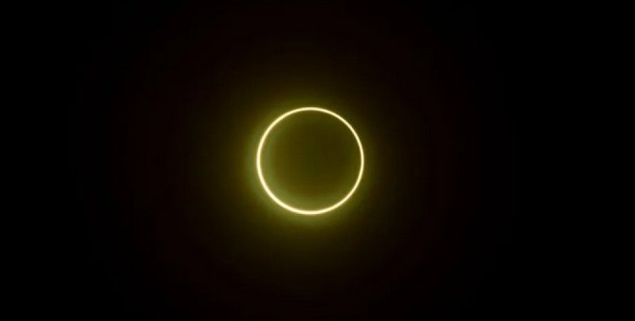 сонячне затемнення, кільцеподібне сонячне затемнення