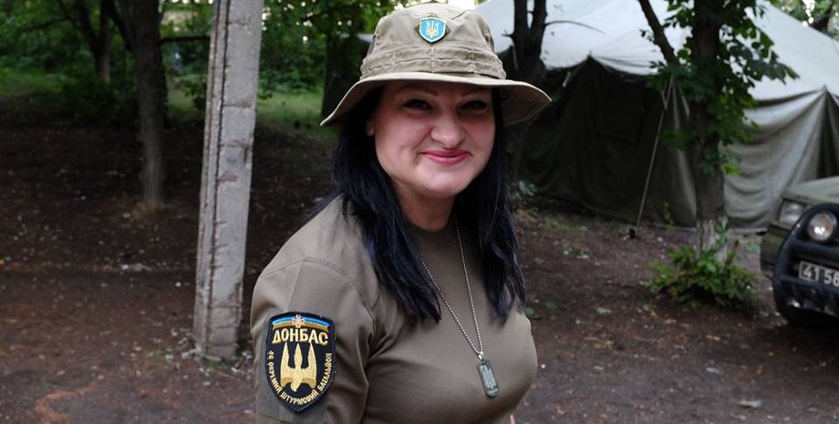 Яна Червоная/Фото: facebook.com/teroboronaDonbass