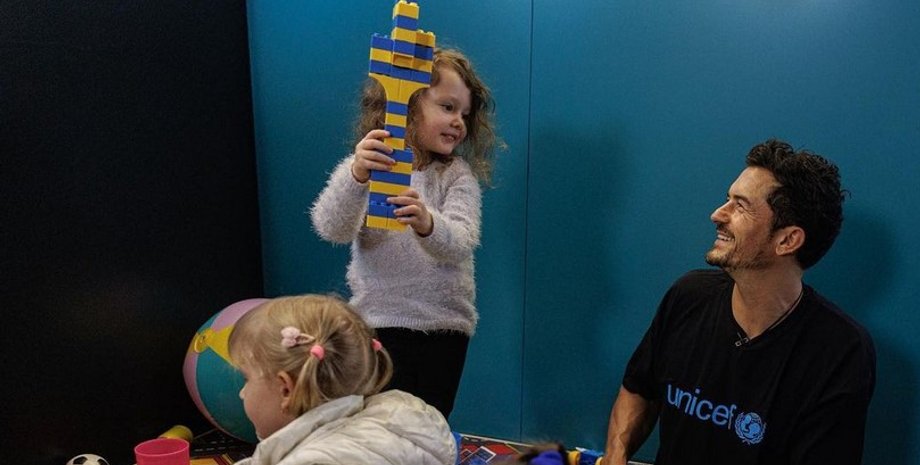 Орландо Блум, Україна