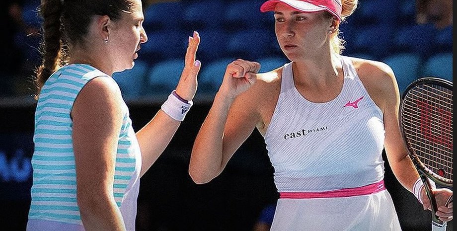 Кіченок і Остапенко теніс, Кіченок і Остапенко парний розряд, Кіченок і Остапенко Australian Open, Кіченок фінал Великого шолому