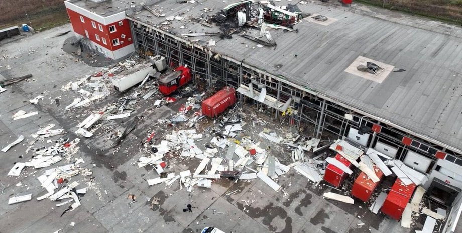 Последствия атаки на терминал Новой почты, Коротыч Харьковская область