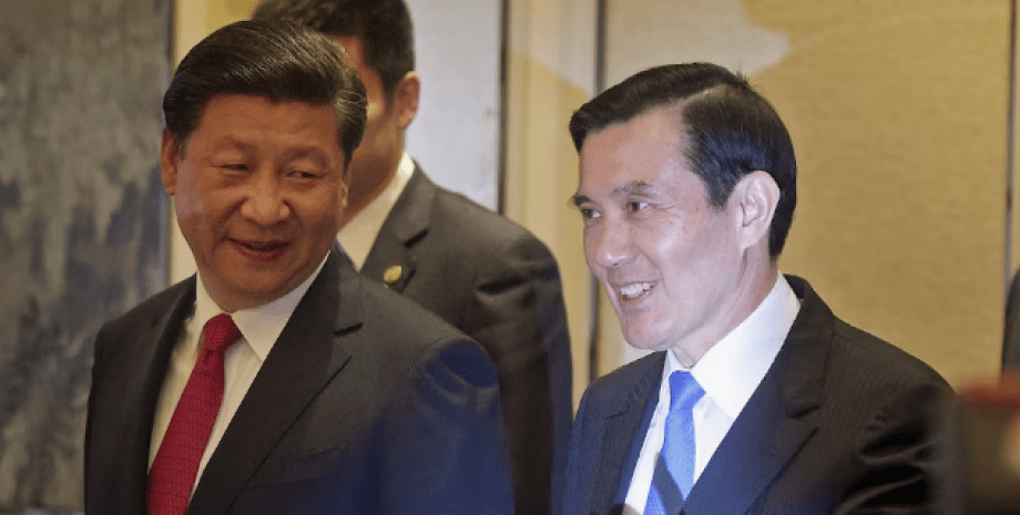 территориальные претензии Китая к Тайваню, встреча лидера КНР и экс-президента Тайваня, напряженность