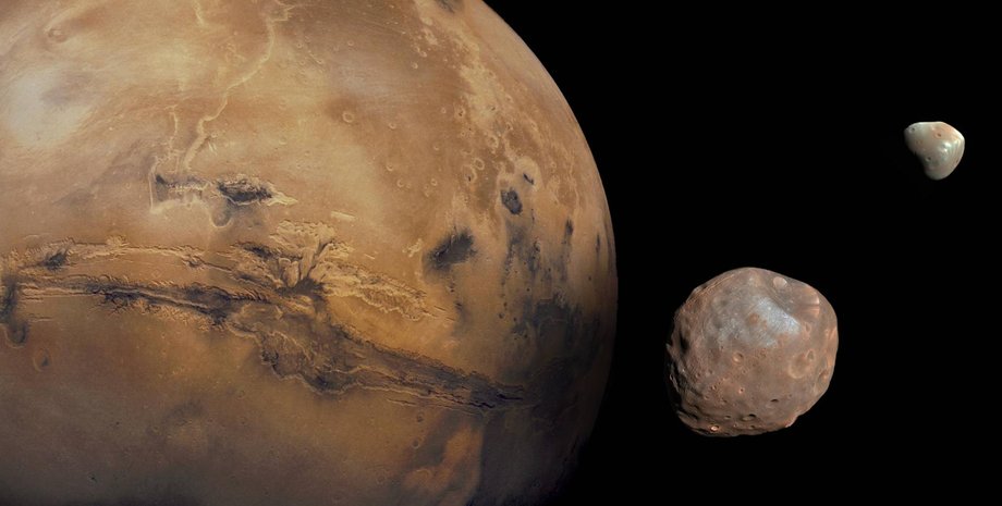 марс, смещение полюсов, космос