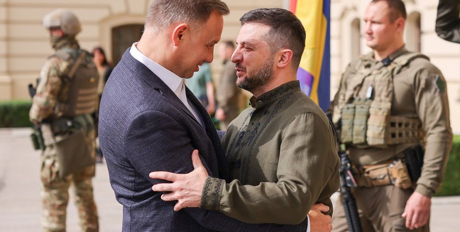 дуда и зеленский, дуда в украине, президент Польши Анджей Дуда