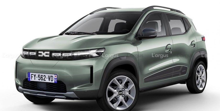 Dacia Spring 2023, Dacia Spring, Dacia Spring Electric, электромобиль Renault, Renault City K-ZE, электромобиль Dacia