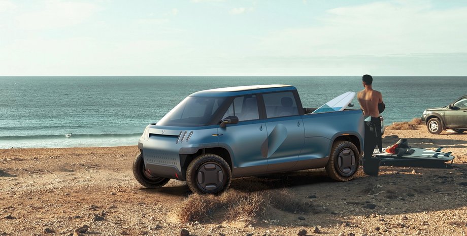 TELO, Пікап, Пікап TELO, Електропікап, Електромобілі, Авто, Автомобілі, Стартап, Фото, Перевезення