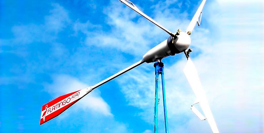 Flamingo 4.4, ветрогенератор