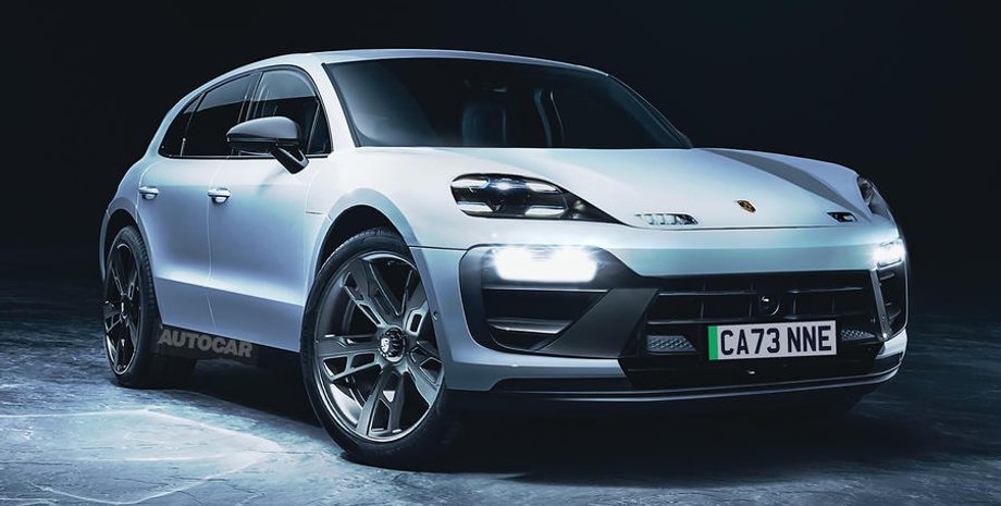 электромобиль порше, кроссовер Porsche, кроссовер порше, Porsche Cayenne, электромобиль Porsche