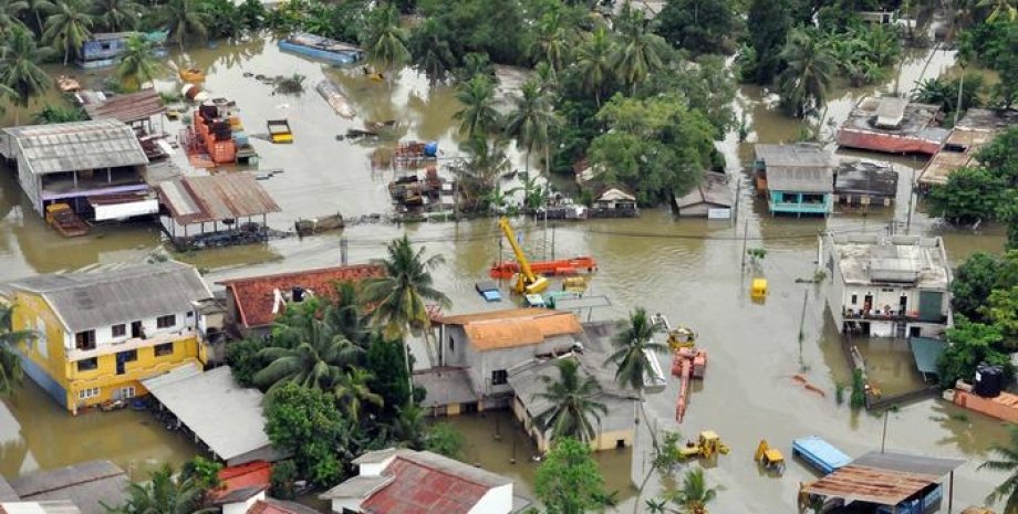 Масштабные наводнения на Шри-Ланке / Фото: DW