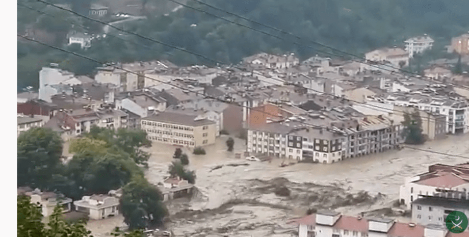 турция, наводнение, город, Наводнение в Турции