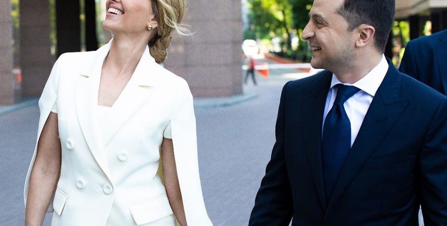 елена зеленская, перевая леди украины