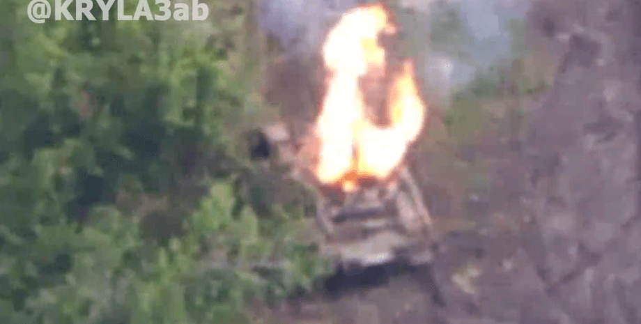 танк, ЗСУ, російський танк, атака, удар