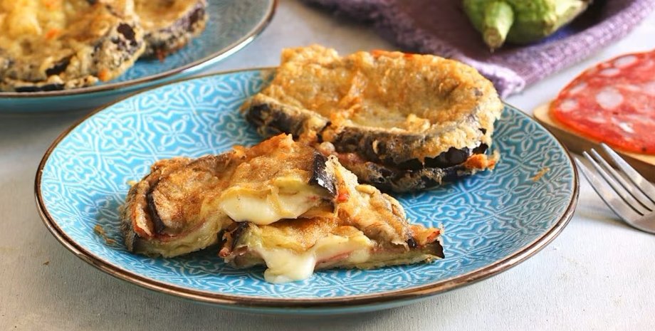 Хрустящие баклажаны Пуластиелло, баклажаны рецепт, баклажаны закуска, итальянская кухня