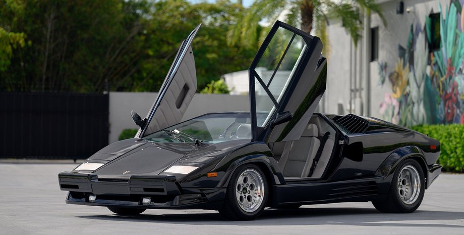 Lamborghini Countach 1990, Lamborghini Countach, суперкар Lamborghini, Lamborghini Countach 25th Anniversary