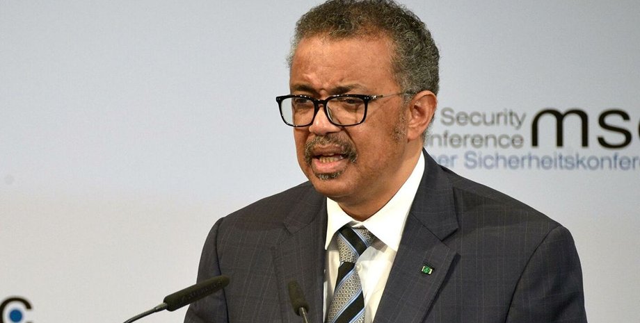 ВОЗ,  Гебрейесус, коронавирус,