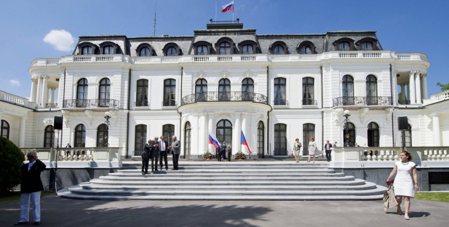 Посольство России в Праге. Фото: Hospodarske Noviny