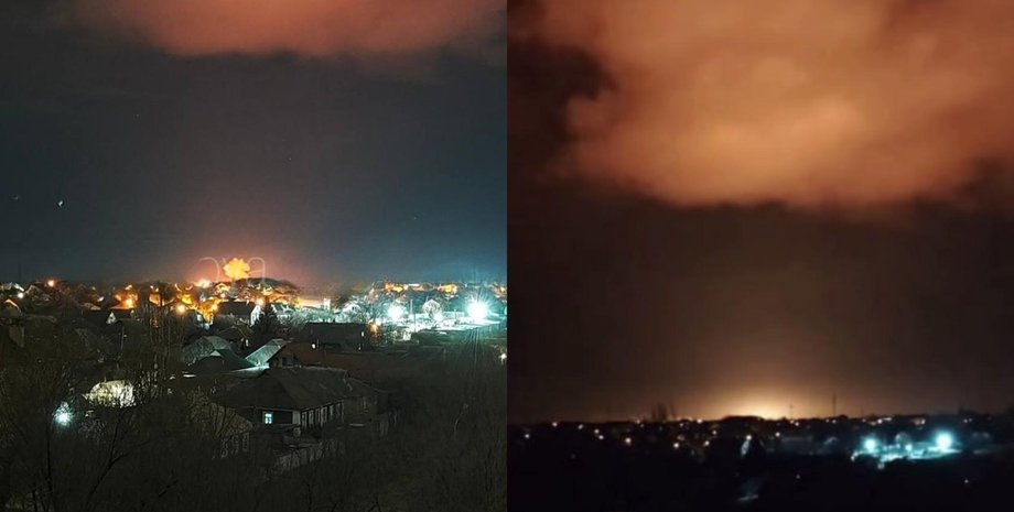 Дроны поразили склад БК и базы ремонта россиян на Луганщине Перевальск Алчевск