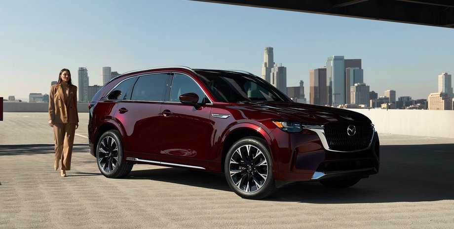 Новая Mazda CX-90, Mazda CX-90 2023, Mazda CX-90, кроссовер Mazda, кроссовер Mazda CX-90