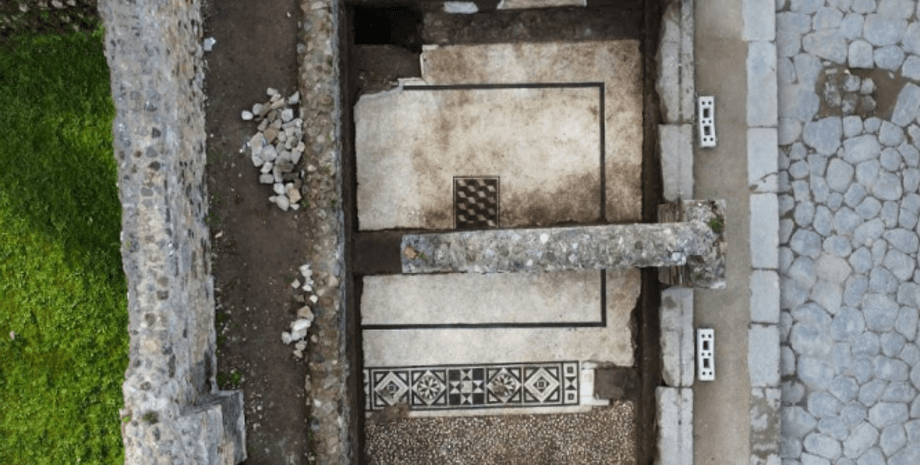 мозаика, помпеи, везувий, находка, раскопки, раскопки помпеи, находка помпеи, исследование помпеи, извержение везувий, извержение вулкана