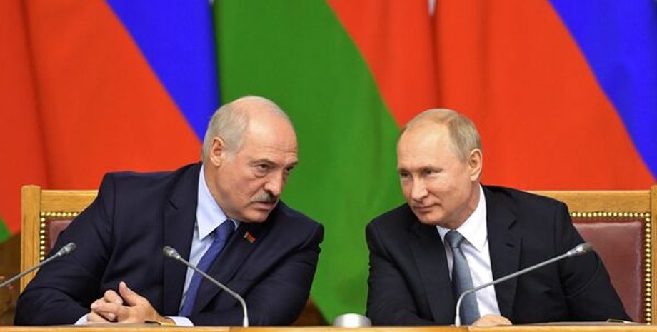 Александр Лукашенко и Владимир Путин