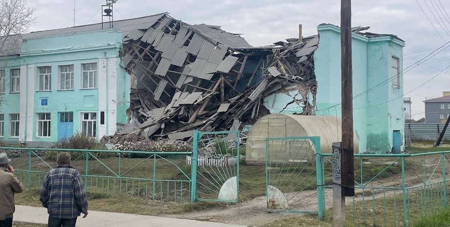 Корпус школы №5 в Татарске школа в татарске новосибирской области россии