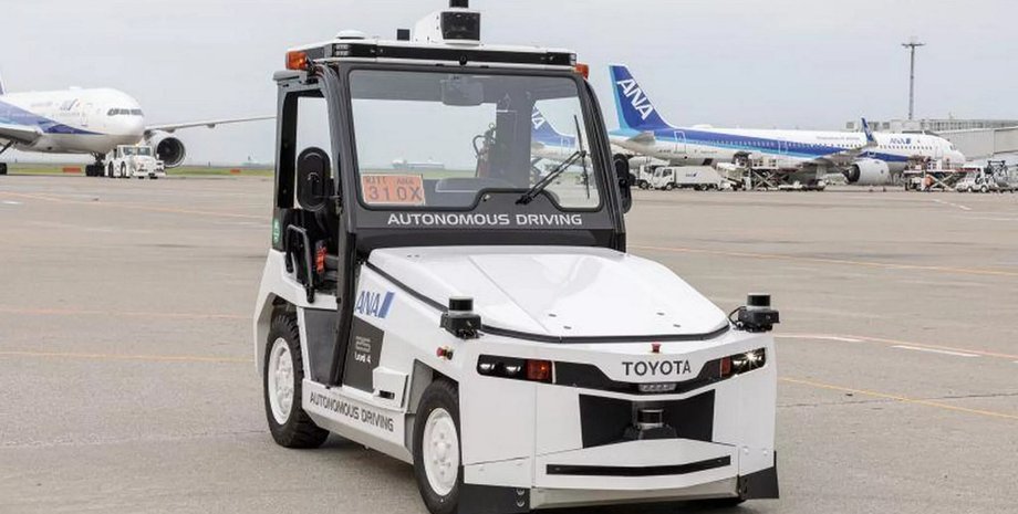 багажний тягач тойота