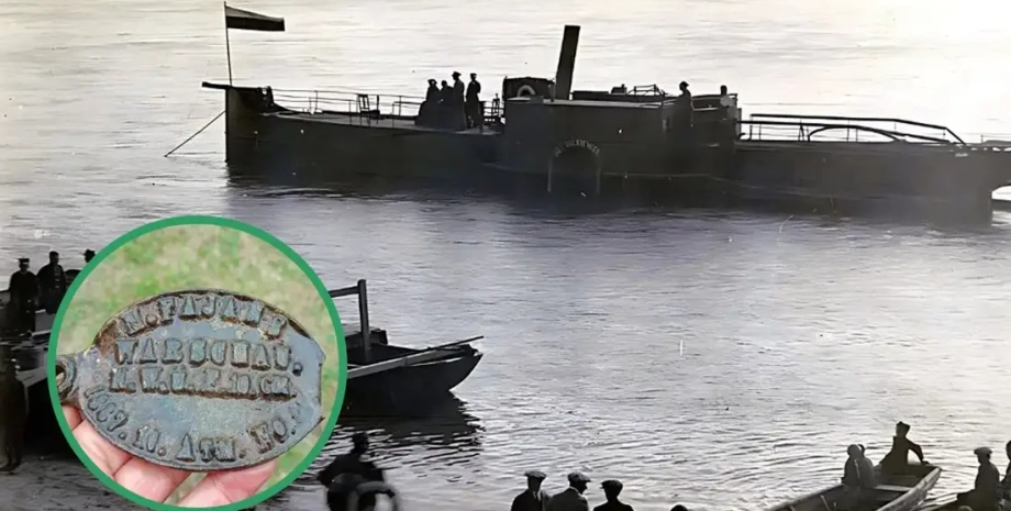 место затопления "Гетмана Жолкевского" археологи, археология, Польша, Германия, УНР, война, река, крепость, артефакты, открытие, корабль, судно, история